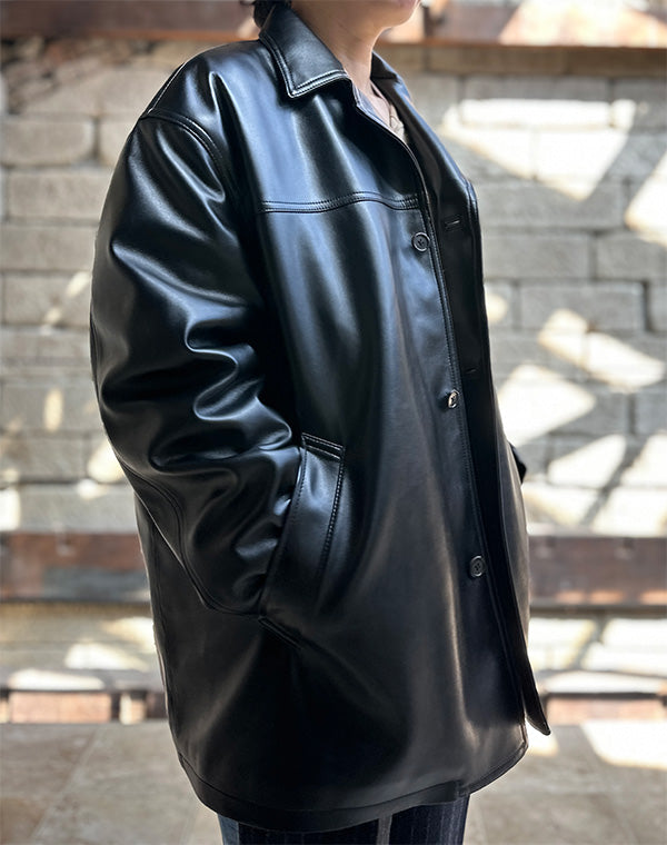 INSCRIRE / Leather Jacket / I25AW-BZ81 – satoseni online