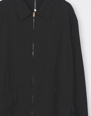 COMOLI コモリ　シルクネップ ショートジャケット　D01-01007 COMOLI コモリ｜ シルクネップ ジップショートジャケット D01-01007