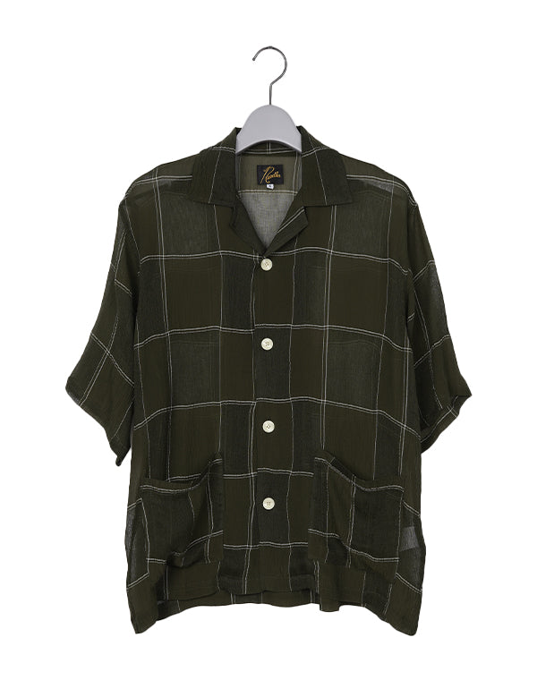 NEEDLES ニードルズ｜ Cabana Shirt - Cupra Crepe Plaid SX292｜GEA