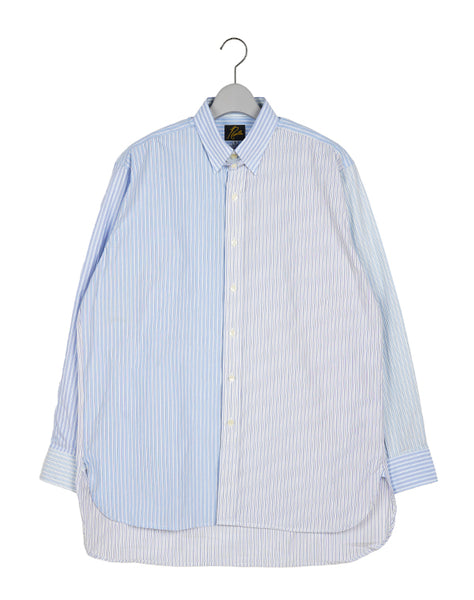 NEEDLES ニードルズ｜Combo Tab Collar Shirt - Cotton Typewriter