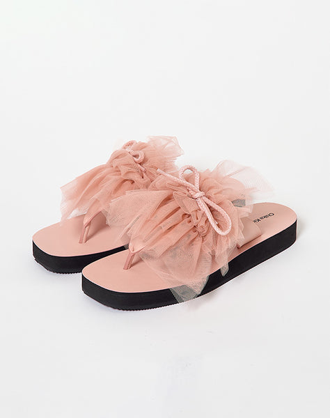 Chika Kisada / TULLE BEACH SANDAL / CZ-26095 – satoseni online