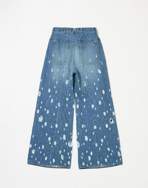 Chika Kisada チカ キサダ｜DENIM WIDE PANTS CP-26063｜GEA
