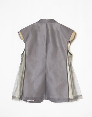 Chika Kisada / TULLE VEST / CJ-26031 – satoseni online store