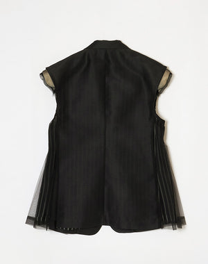 Chika Kisada / TULLE VEST / CJ-26031 – satoseni online store