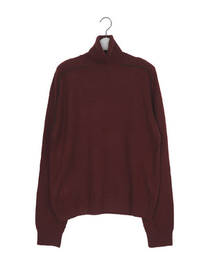 Maison Margiela / LAMBSWOOL MOCKNECK SWEATER / S50HL0071