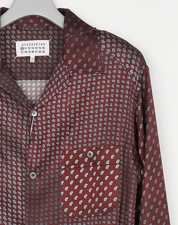 Maison Margiela メゾンマルジェラ｜PAISLEY PRINTED SHIRT S50DT0083