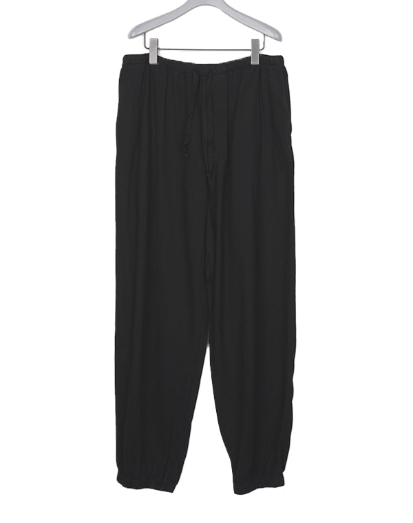 COMOLI コモリ｜ シルクネップ ドローストリングパンツ D01-03008｜GEA