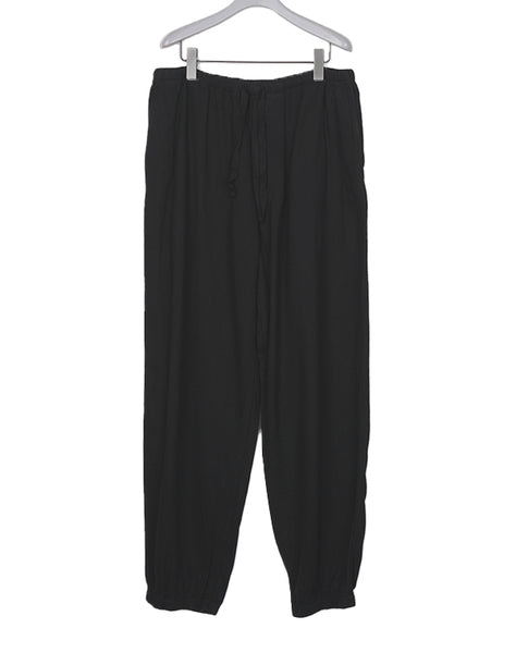 COMOLI コモリ｜ シルクネップ ドローストリングパンツ D01-03008｜GEA