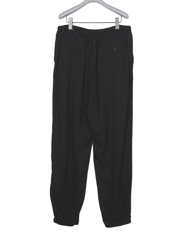 COMOLI コモリ｜ シルクネップ ドローストリングパンツ D01-03008｜GEA