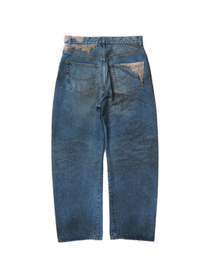doublet / SMOKE EMBROIDERY DENIM PANTS / 26AW09PT378 – satoseni