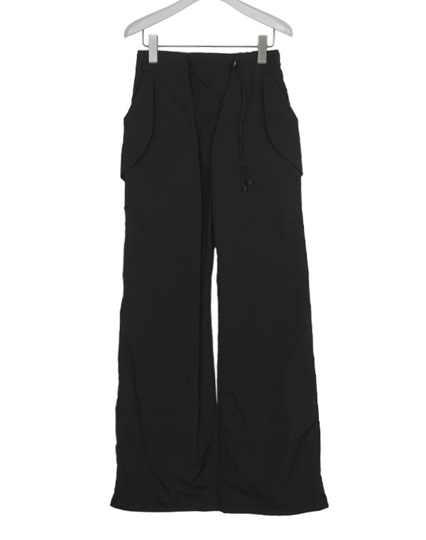 Mame Kurogouchi マメ クロゴウチ｜Nylon Typewriter Trousers MM26FW