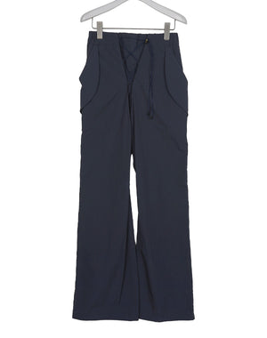 Mame Kurogouchi / Nylon Typewriter Trousers / MM26FW-PT004