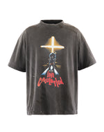 SAINT Mxxxxxx / SM-MK1-0000-001/SS T-SHIRT/LOVE CIRCULATION/BLACK