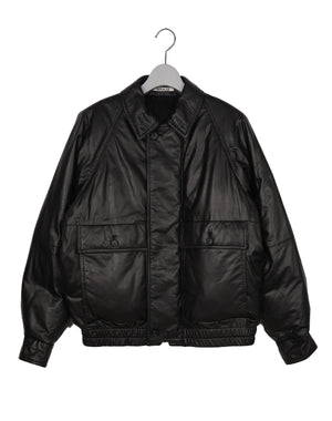 AURALEE オーラリー｜MEN FINE CALF LEATHER DOWN BLOUSON｜GEA