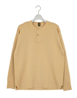 BATONER / 32G SMOOTH WOOL HENLEY NECK / BN-26FM-036 – satoseni