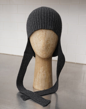 babaco / Cashmere Ribbed Knit Cap / 326170252002 – satoseni online