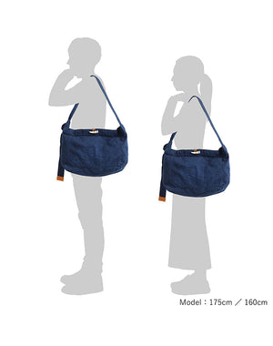 
                  
                    Load image into Gallery viewer, LUGGAGE LABEL / TRUE BLUE / SHOULDER BAG(L) / 335847242001
                  
                