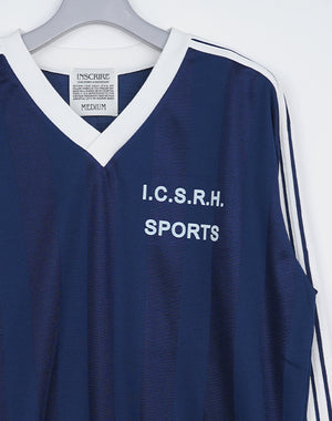 INSCRIRE アンスクリア｜Stripe Uniform V neck Tee I26SS-BC15｜GEA