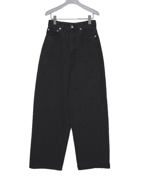 INSCRIRE アンスクリア｜Dot Hole Denim Pants IC261DAIDPT57｜GEA