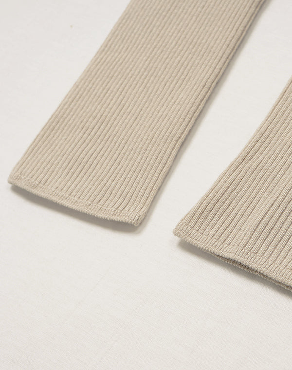 
                  
                    Load image into Gallery viewer, silk cashmere rib leggings / BEA24502LH
                  
                