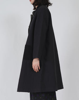 M.&KYOKO エムアンドキョーコ｜リバーシブルコットンニット付コート