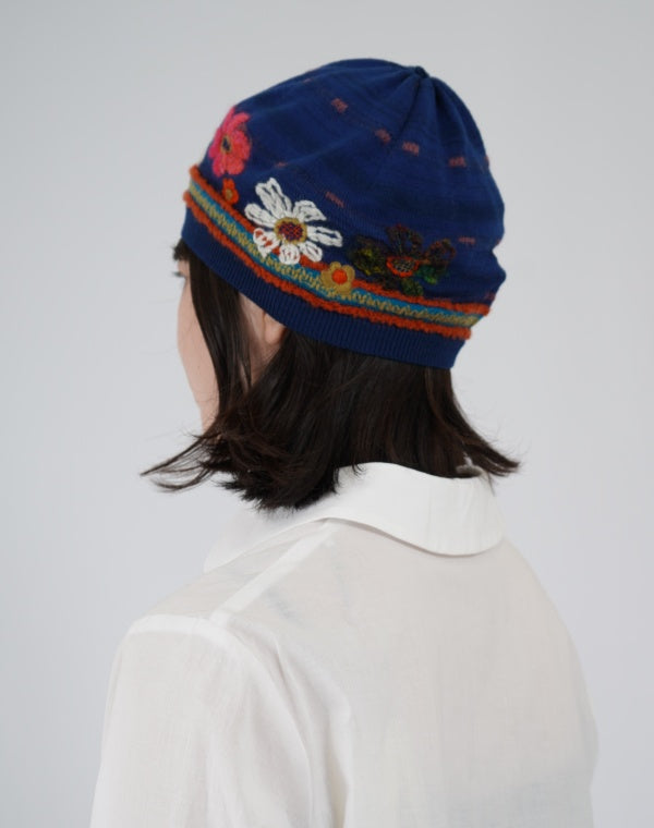 Supreme 花柄刺繍 ニット帽　ビーニー Supreme 花柄刺繍 ニット帽 Supreme 花柄刺繍 ニット帽 帽子 Supreme
