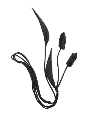 Mame Kurogouchi マメ クロゴウチ｜Floral Motif Silk Belt MM26SS