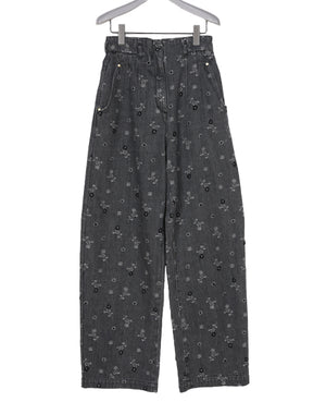 Mame Kurogouchi マメ クロゴウチ｜ Floral Jacquard High Waisted