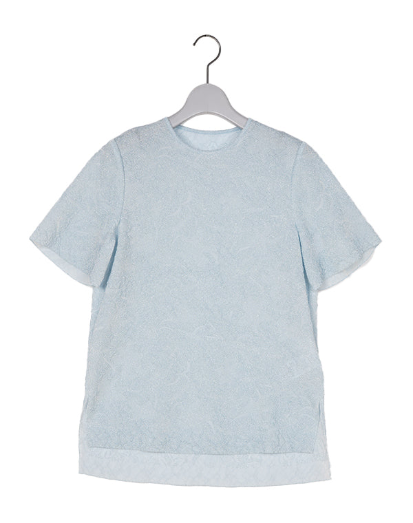 Mame Kurogouchi マメ クロゴウチ｜ Floral Jacquard Sheer Short