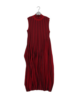Mame Kurogouchi / Asymmetric Knitted Volume Dress / 303165252003