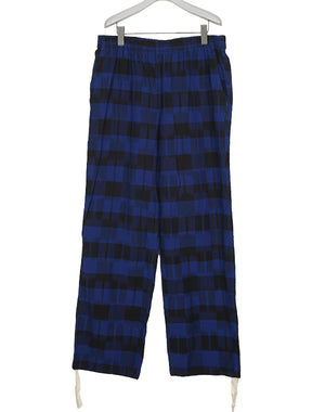 その他 UNUSED check easy pants NOMARHYTHM TEXTILE ノーマリズム テキスタイル｜Ikat Check Easy