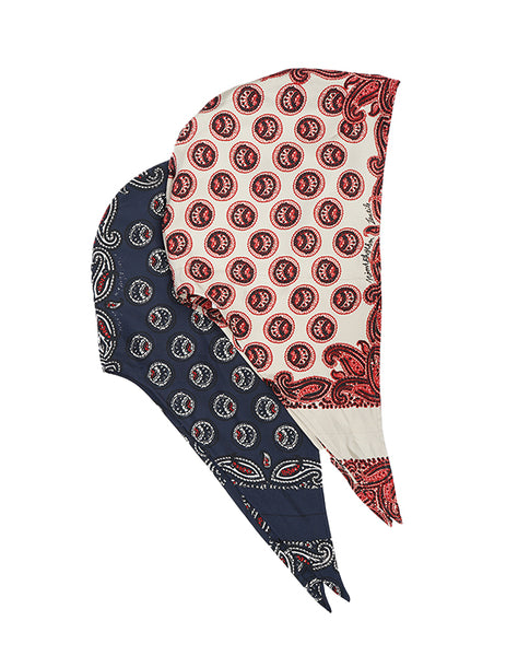 NOMARHYTHM TEXTILE ノーマリズム テキスタイル｜Paisley Silk Hoody