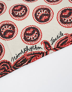 NOMARHYTHM TEXTILE ノーマリズム テキスタイル｜Paisley Silk Hoody