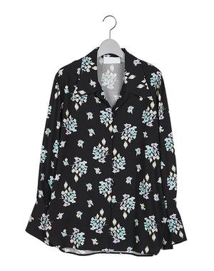 Mame Kurogouchi マメ クロゴウチ シャツ Mame Kurogouchi マメ クロゴウチ｜Floral Motif Printed Shirt MM26SS