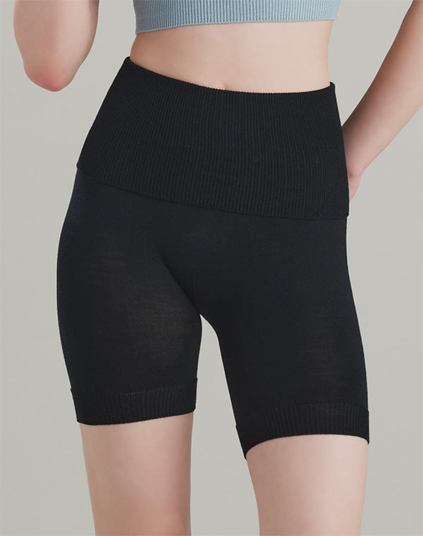 
                  
                    Load image into Gallery viewer, 【12月中旬販売予定】NWQL Wool Knit leggings short / BET26803WA
                  
                