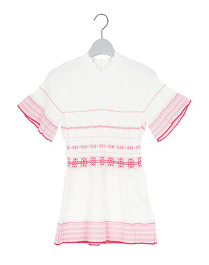Mame Kurogouchi マメ クロゴウチ｜Lamp Shaped Knit Top MM26SS-KN067