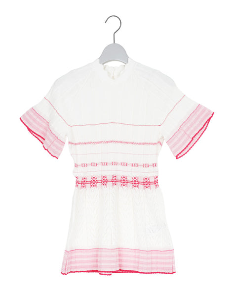 Mame Kurogouchi マメ クロゴウチ｜Lamp Shaped Knit Top MM26SS-KN067