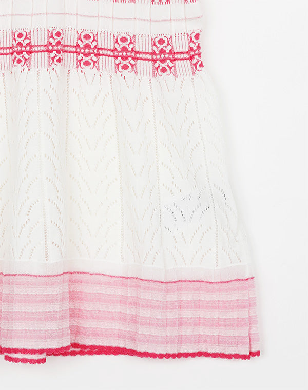 Mame Kurogouchi マメ クロゴウチ｜Lamp Shaped Knit Top MM26SS-KN067