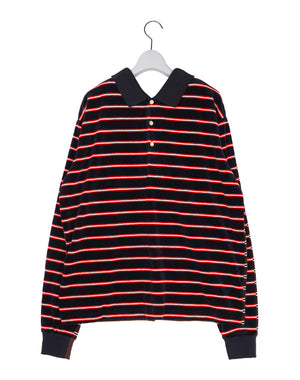 INSCRIRE / Velvet Border W Polo Shirt / I26AW-BC13 – satoseni