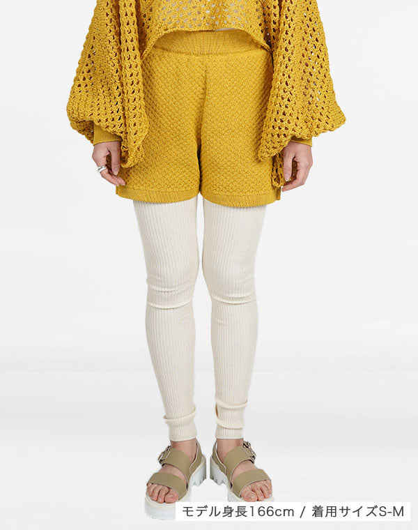 
                  
                    Load image into Gallery viewer, 【SALE】kone - crochet short pants【kone×kazuko hayasaka】/ BBH13105LH
                  
                