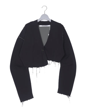 
                  
                    Load image into Gallery viewer, Cropped Slip Knit Cardigan
                  
                