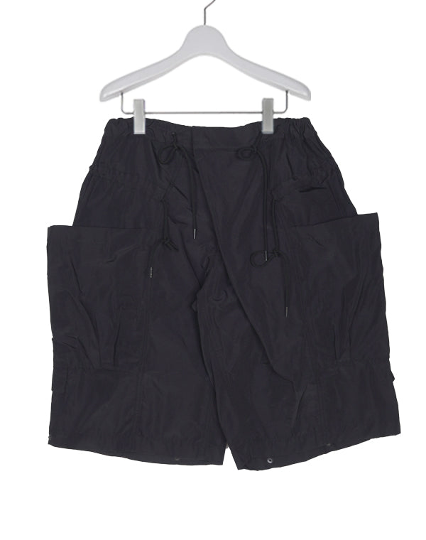 新品　Jun Mikami ハーフパンツ　黒　フリーサイズ JUN MIKAMI - VARIABLE SHORTS | ジュン ミカミ – satoseni online