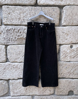 
                  
                    Load image into Gallery viewer, 【SALE】FUZZY LOW-RISE BUGGY PANTS / 315175222001
                  
                