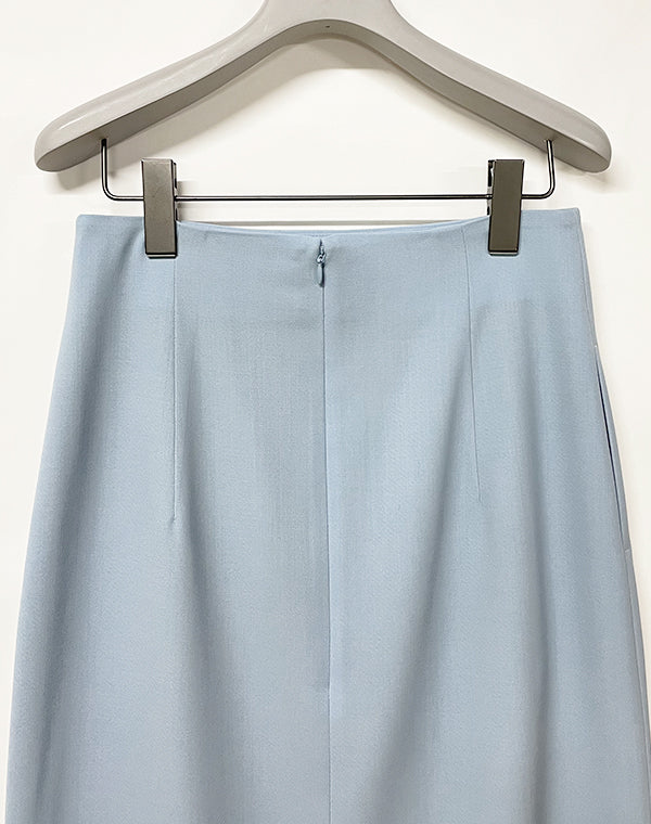 
                  
                    Load image into Gallery viewer, 【SALE】HARD TWIST WOOL DOBBY SKIRT / 320178231001
                  
                