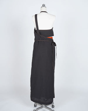 
                  
                    Load image into Gallery viewer, 【SALE】LINEN APRON COMBINATION / 303340221001
                  
                