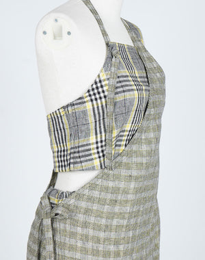 
                  
                    Load image into Gallery viewer, 【SALE】LINEN APRON COMBINATION / 303340221001
                  
                