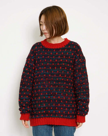 Sweet Tweed Pullover / BBF21603UA