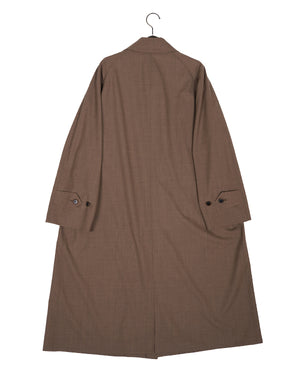 
                  
                    Load image into Gallery viewer, 【SALE】SUPER FINE TROPICAL WOOL SOUTIEN COLLAR COAT / 314178231001
                  
                