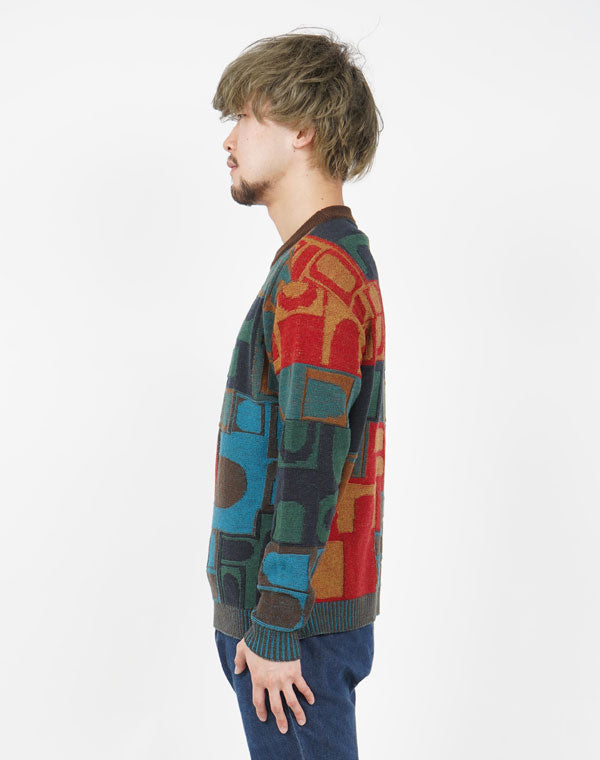 
                  
                    Load image into Gallery viewer, Multi colour Rosario Pullover / KBAF353M
                  
                