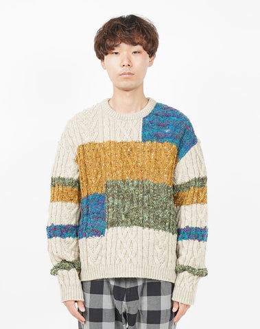 Fancy Cable Pullover / KBAF357M